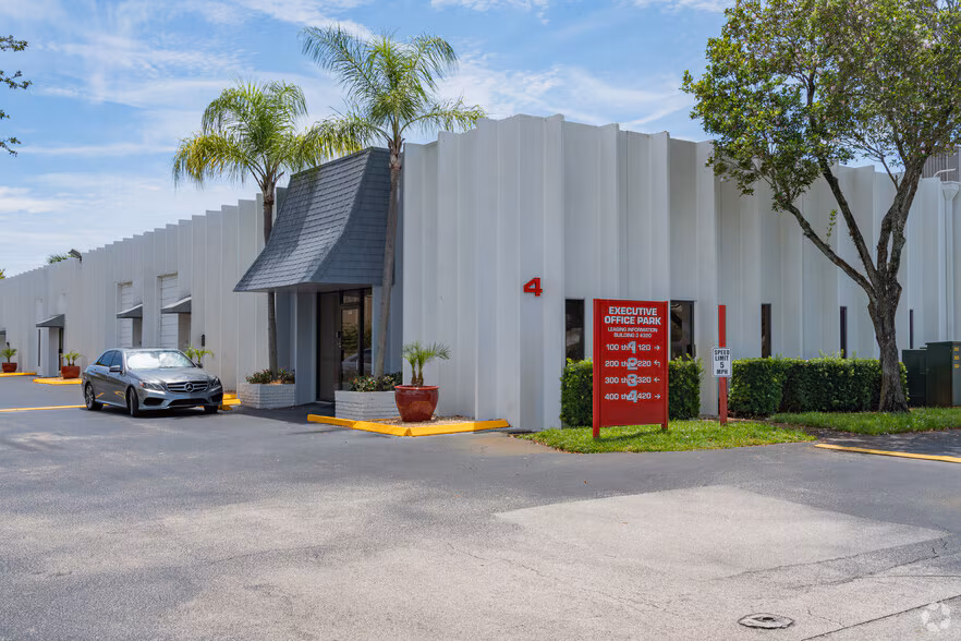 A commercial building in Fort Lauderdale, Florida.